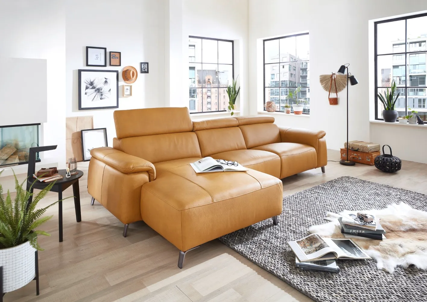 Echte Leder Couch/ Sofa selling